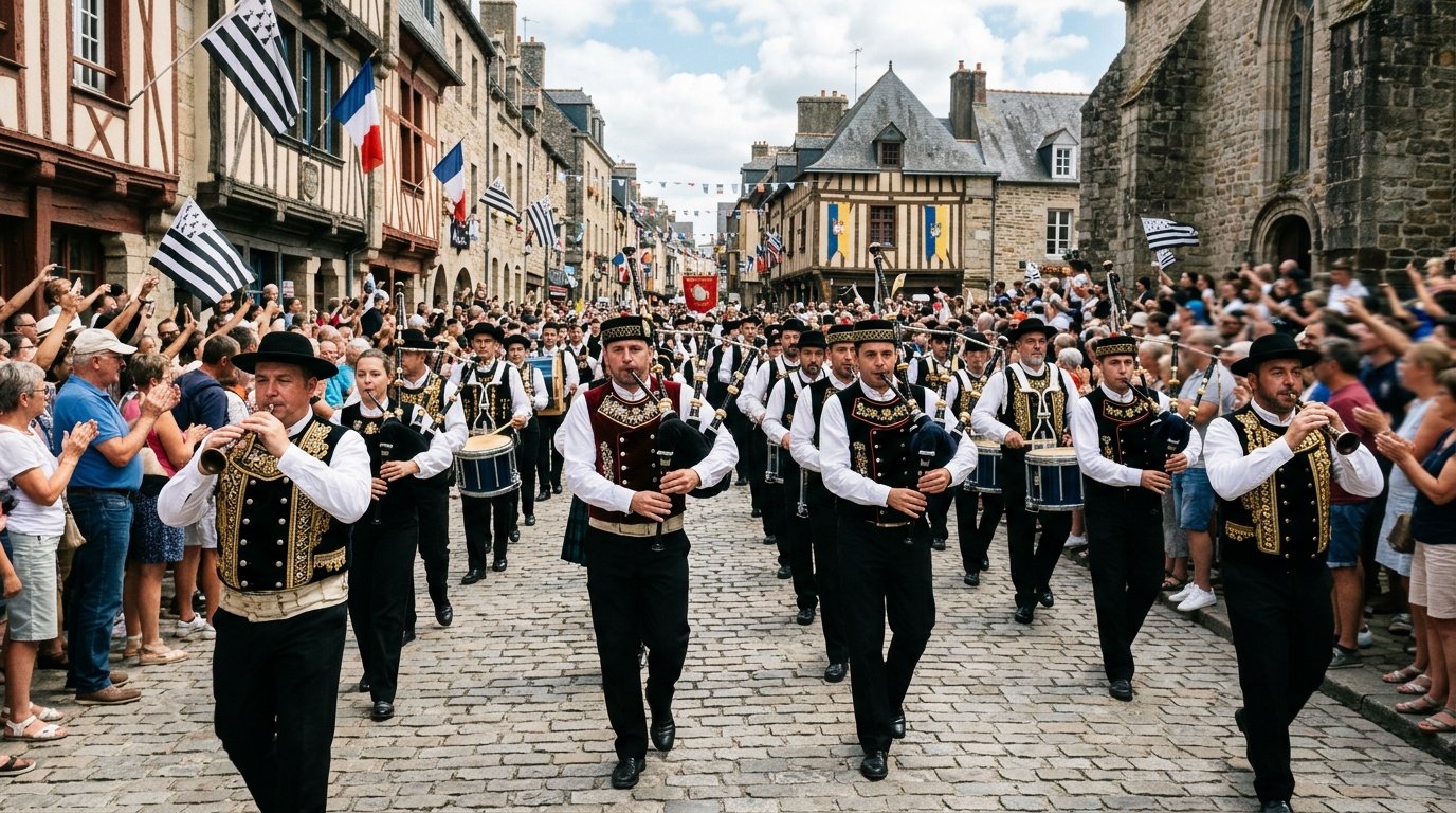 Défilé du Championnat des Bagadoù